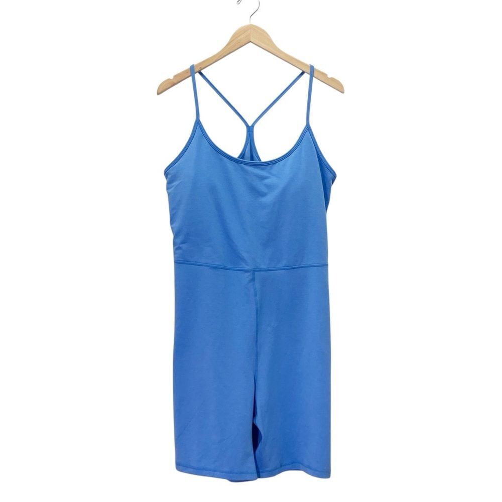 NWT Old Navy PowerChill Racerback Bodysuit Blue Size XL Tall Go-Dry One Piece - Picture 2 of 12